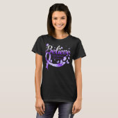 Glauben Sie RETT SYNDROME Butterfly T-Shirt (Vorne ganz)