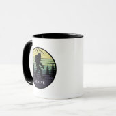 Glauben Sie Sasquatch Tasse (Vorderseite Links)