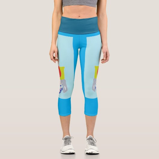 glauben Sie sich Capri Leggings (Vorderseite)