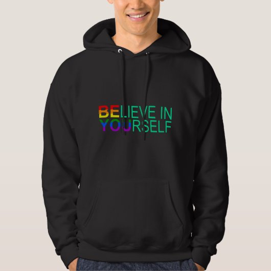 GLAUBEN SIE SICH FÜR DEN LGBT-Pride Monat LGBTQ-Re Hoodie (Vorderseite)