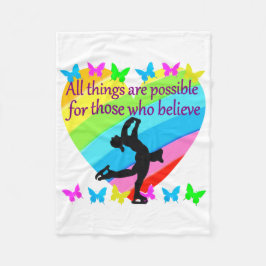 GLAUBEN SIE SICH IN IHREN ABBILDUNGEN SKATEN. FLEECEDECKE