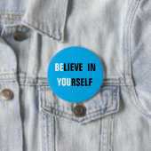 Glauben Sie sich selbst Blue Button (Beispiel)