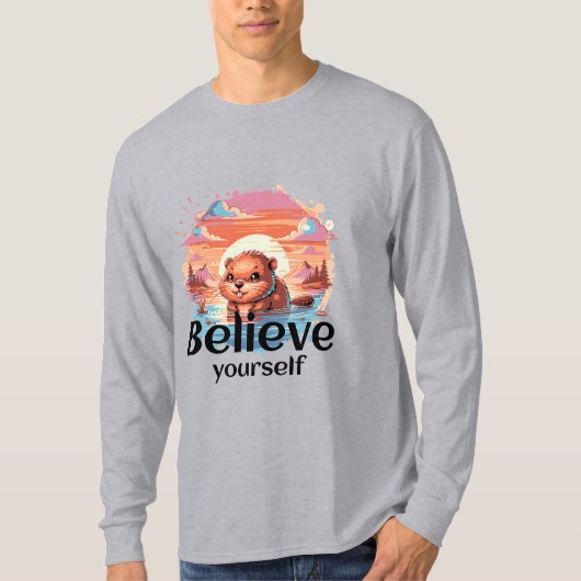 Glauben Sie sich selbst T-Shirt (Vorderseite)