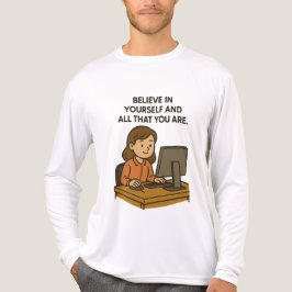 GLAUBEN SIE SICH UND ALLES, WAS SIE SIND Tri-Blend SHIRT