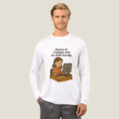 GLAUBEN SIE SICH UND ALLES, WAS SIE SIND Tri-Blend SHIRT (Vorderseite komplett)