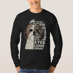 Glauben Sie, sie haben Soule Vintag Shih Tzu Gesic T-Shirt