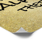 Glauben Sie, Sie können und Ihre Hälfte dort Angeb Poster (Ecke)