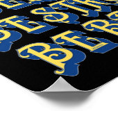 GLAUBEN SIE, STARK ZU SEIN, EINE BRAVE inspirieren Poster (Ecke)