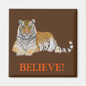 GLAUBEN SIE! Tiger Magnet (Vorne)