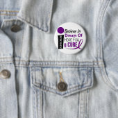 GLAUBEN Sie TRAUMhoffnung Crohns Krankheit T - Button (Beispiel)