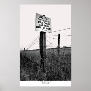 Glauben Sie und Stacheldraht, Landstraße 97, Poster