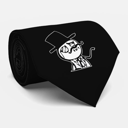 Glauben Sie wie ein Sir Internet meme Comic Krawatte (Gerollt)
