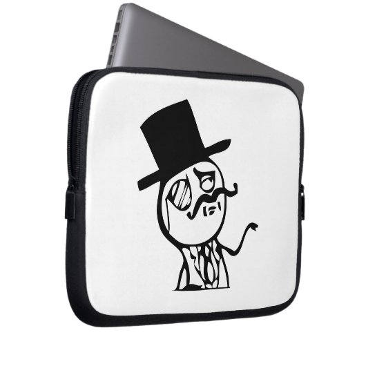 Glauben Sie wie ein Sir meme Comic Laptopschutzhülle (Vorne Rechts)