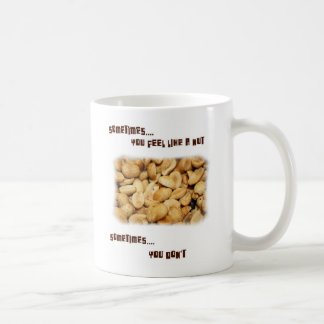 glauben Sie wie eine Nuss? Kaffeetasse