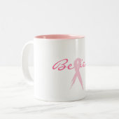 Glauben Sie Zweifarbige Tasse (Vorderseite Links)