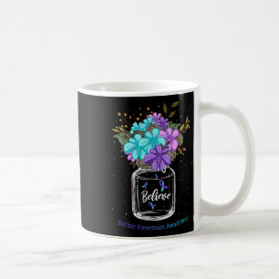 Glauben Suizidprävention Sensibilisierung Blume Ba Kaffeetasse