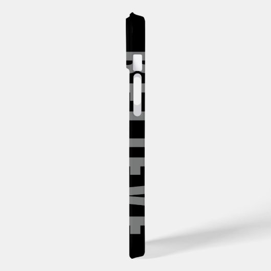 GLAUBEN Text Effect Design Case-Mate iPhone Hülle (Rückseite / Links)