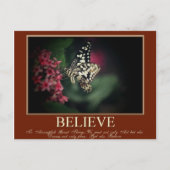 Glauben, Traum Postkarte (Vorderseite)