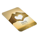 GLAUBEN ÜBER ANGST FOTO MAGNET (Rechte Seite)