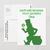 GLAUBEN UND BEGORRA, ST.PATRICKS DACHTERS Postkart Postkarte (Vorne/Hinten)