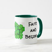 GLAUBEN UND BEGORRA, ST. PATRICKS-Tasse Tasse (VorderseiteRechts)