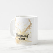 Glauben und erreichen kaffeetasse (Vorderseite Links)