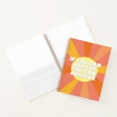 Glauben und erreichen Sie Notebook Notizblock (Innenseite)