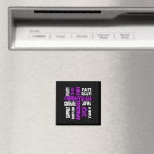 Glauben und Kampf Fibromyalgie Magnet (In Situ (Geschirrspüler))