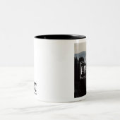 Glauben-und Ruhm-Kaffee-Tasse Zweifarbige Tasse (Mittel)