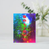 GLAUBEN WALD RAINBOW POSTCARD POSTKARTE (Stehend Vorderseite)