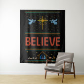 GLAUBEN Weihnachten Sweater Christlicher Gott Jesu Wandteppich (Beispiel)