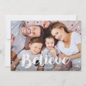 GLAUBEN | Weihnachtskarte Feiertagskarte (Vorderseite)