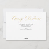 GLAUBEN | Weihnachtskarte Feiertagskarte (Rückseite)