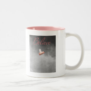 glauben, wenn Schweine Tasse fliegen