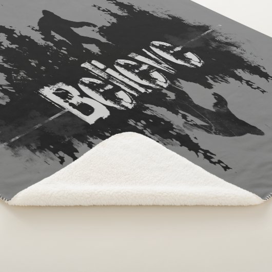 Glauben Zitat der Legende Sasquatch Bigfoot Sherpadecke (3/4)