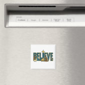 Glaubens-Kippfigur Magnet (In Situ (Geschirrspüler))
