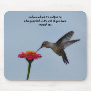 Glaubens Kolibri Bibelvers Jeremiah Mauspad