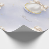 Glaubens-Perlen-Verpackungspapier Elegantes Bogen- Geschenkpapier (Ecke)
