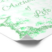 Glaubens Thema Poster (Ecke)
