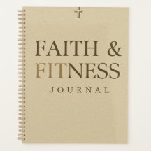Glaubens- und Fitness-Tagebuch – Christlicher Trai