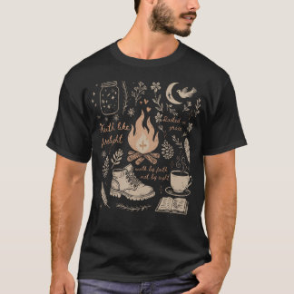 Glaubensbasiertes Campen Religiös Christliches Cam T-Shirt