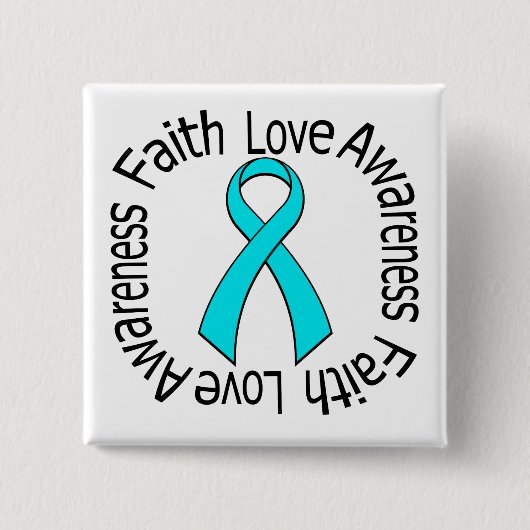 Glaubensbewusstsein Liebe Erholung Button (Vorderseite)