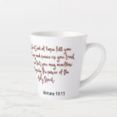 Glaubenserfüllte Herbstmorgens Milchtasse (Rechts)