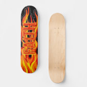 Glaubensflammen Skateboard (Vorderseite)