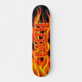 Glaubensflammen Skateboard (Vorne)