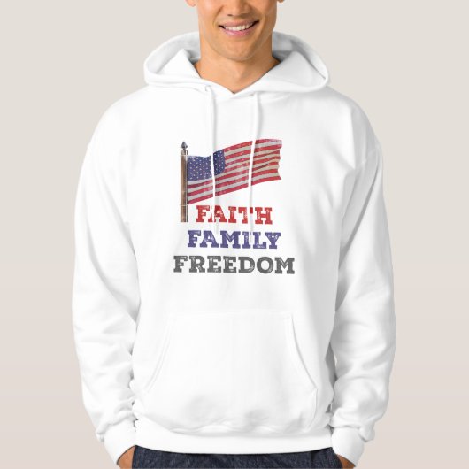 Glaubensfreiheit Hoodie (Vorderseite)