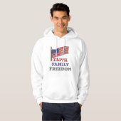Glaubensfreiheit Hoodie (Vorne ganz)
