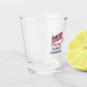 Glaubensfreiheit Schnapsglas (Links)