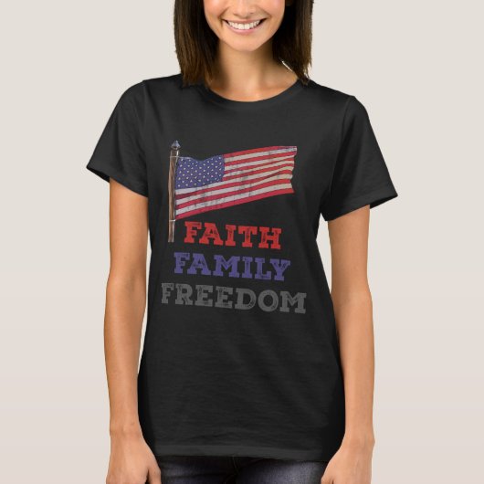 Glaubensfreiheit T-Shirt (Vorderseite)