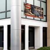 Glaubensgefüllter Amerikanischer Segen Banner (Äußeres Gebäude)